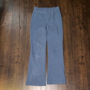 GAP Kids Casual Blue Ribbed Pants